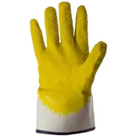 Mănuși de protecție Lider Work gloves  Cotton / Yelow