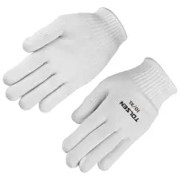 Mănuși de protecție Tolsen Working Gloves Cotton / White