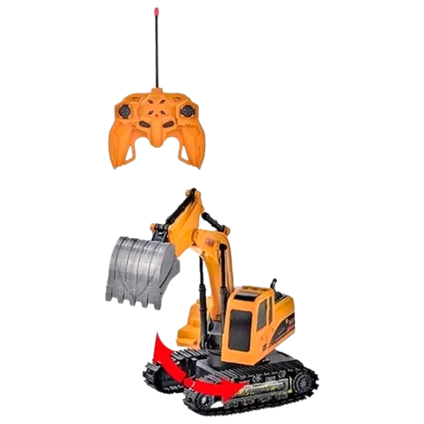 Excavator ChiToys Engineering Truck Series JT695  / / Black Orange photo 1