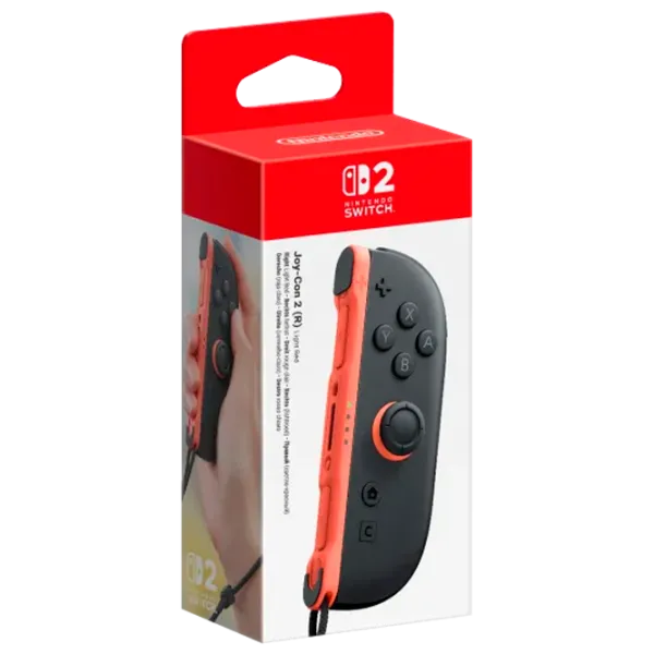 Контроллер Nintendo Joy-Con 2 Right Беспроводные / 10 buttons / Светло-красный photo 1