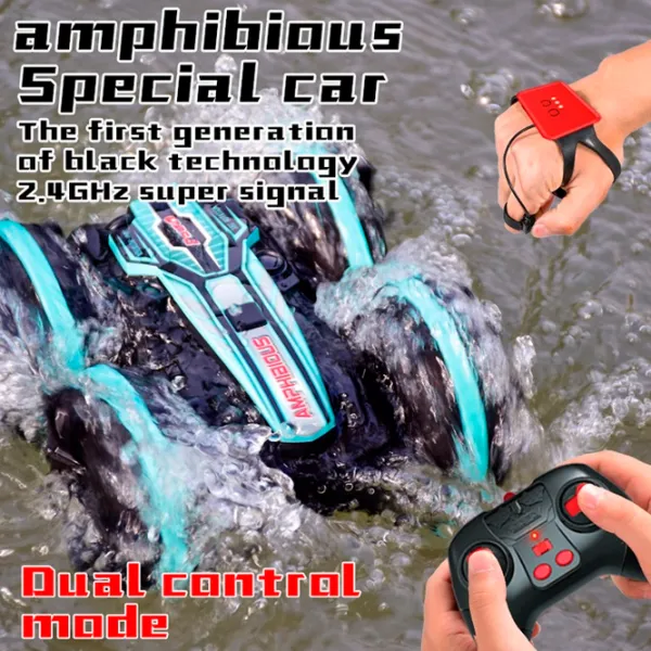Excavator Lead Honor Water and Land Amphibious Vehicle CV-B500-2  / / Blue Black photo 4