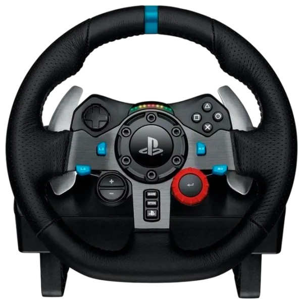 Volan Logitech Driving Force Racing G29 + Gaming Wireless Headset G435 Cu fir / 21 buttons / Black photo 2