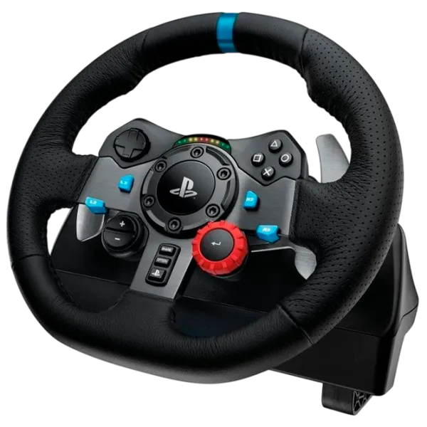 Volan Logitech Driving Force Racing G29 + Gaming Wireless Headset G435 Cu fir / 21 buttons / Black photo 3