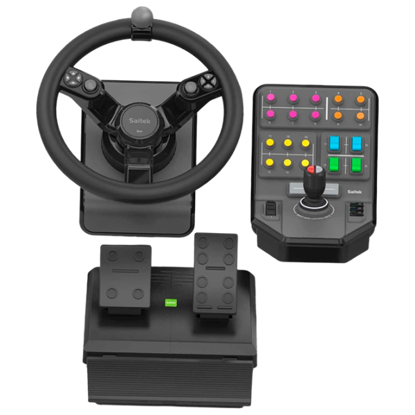 Volan Logitech G Saitek Farm Simulator Cu fir / 40 buttons / Black photo 1