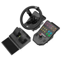 Volan Logitech G Saitek Farm Simulator Cu fir / 40 buttons / Black photo 3