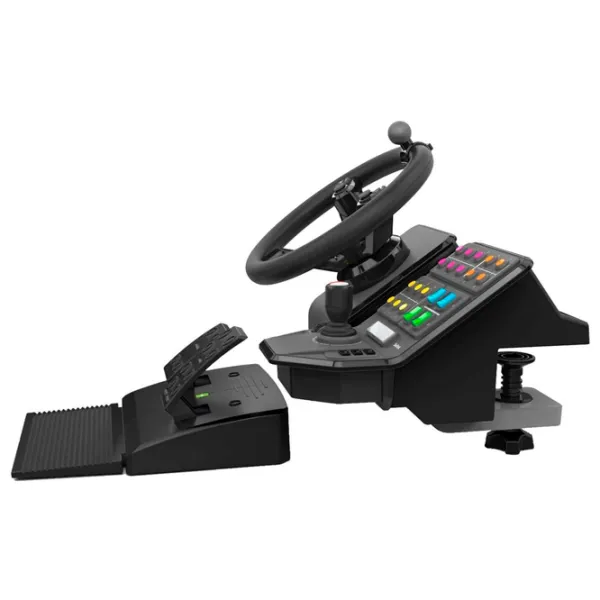 Volan Logitech G Saitek Farm Simulator Cu fir / 40 buttons / Black photo 5