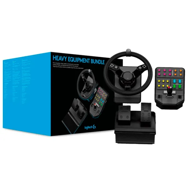 Volan Logitech G Saitek Farm Simulator Cu fir / 40 buttons / Black photo 6