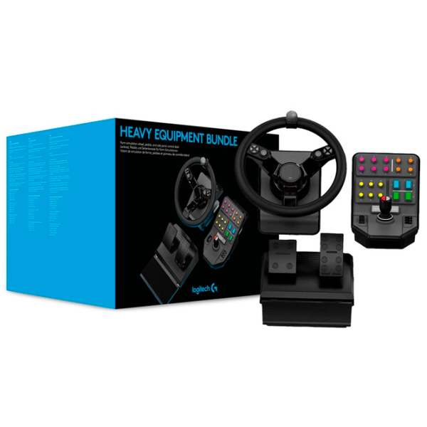 Volan Logitech G Saitek Farm Simulator Cu fir / 40 buttons / Black photo 6
