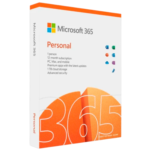 Пакет офисных программ Microsoft 365 Personal English 32/64-bit 1 ПК / Online photo 1