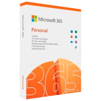 Пакет офисных программ Microsoft 365 Personal English 32/64-bit 1 ПК / Online