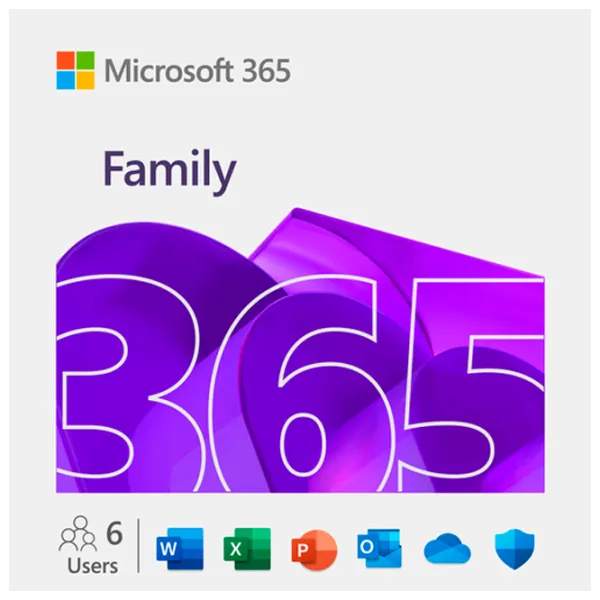 Пакет офисных программ Microsoft 365 Family English 32/64-bit 6 ПК / Online photo 1