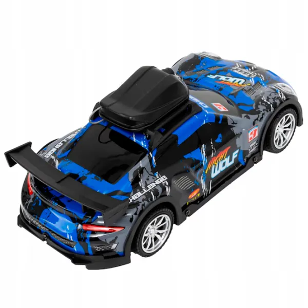Mașină Lead Honor Sports Car Body Light Wolf LH-C070  / / Black Blue photo 5