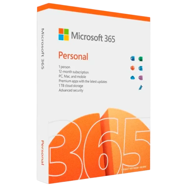 Пакет офисных программ Microsoft 365 Personal Russian 32/64-bit 1 ПК / Online photo 1