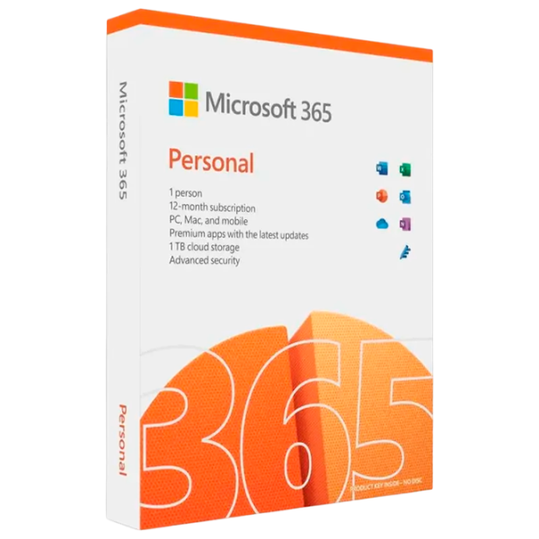 Пакет офисных программ Microsoft 365 Personal Russian 32/64-bit 1 ПК / Online photo 1