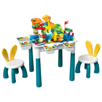 Cтолик игровой Yougood Blocks YR6036 00-00932164 3+ / Зелёный Белый