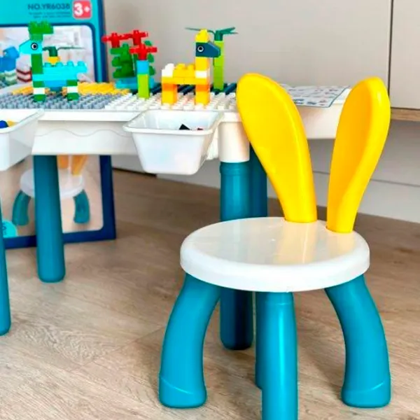 Cтолик игровой Yougood Blocks YR6036 00-00932164 3+ / Зелёный Белый photo 6