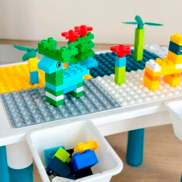 Cтолик игровой Yougood Blocks YR6036 00-00932164 3+ / Зелёный Белый photo 7