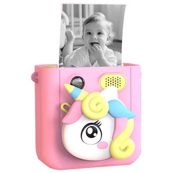 Фотоаппарат Kidyprint WK01  3+ / Черный Розовый photo 1