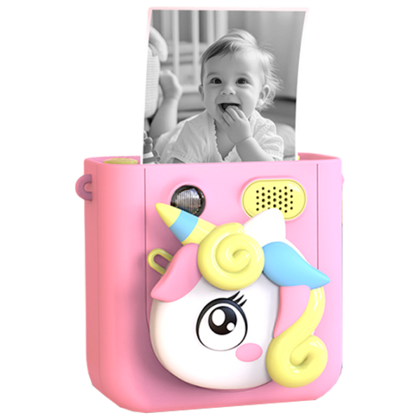 Фотоаппарат Kidyprint WK01  3+ / Черный Розовый photo 1