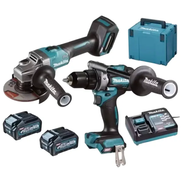 Set de instrumente Makita DK0124G201 40 V / 2 photo 1
