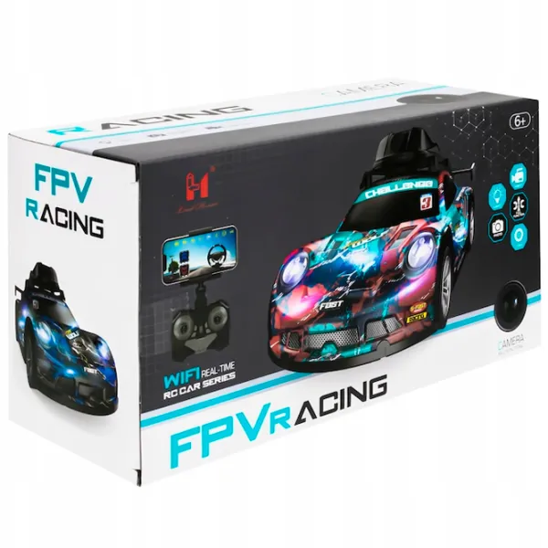 Машинка Lead Honor Racing Car Wolf LH-C076  / 2.4 ГГц / Черный Синий photo 2