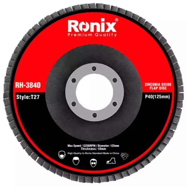 Шлифовальный круг Ronix RH-3840  photo 1 Шлифовальный круг Ronix RH-3840  photo 1