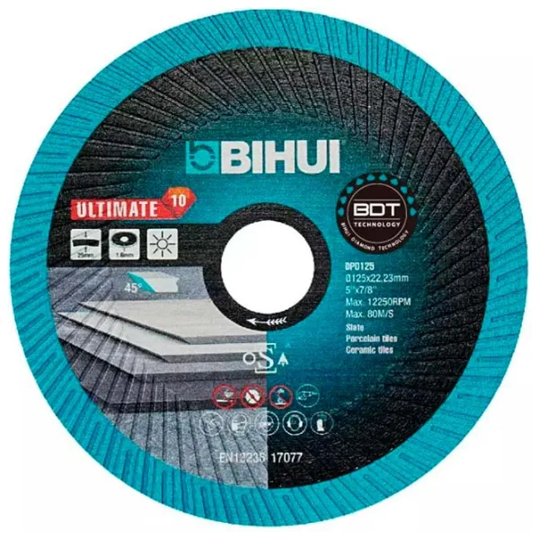 Disc diamantat segmentat BIHUI Ultimate Edge  photo 1