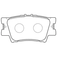 Тормозные колодки Aplus 71412AAP Задние / Дисковые photo 2