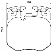 Тормозные колодки Aplus 71443AAP Передние / Дисковые photo 2