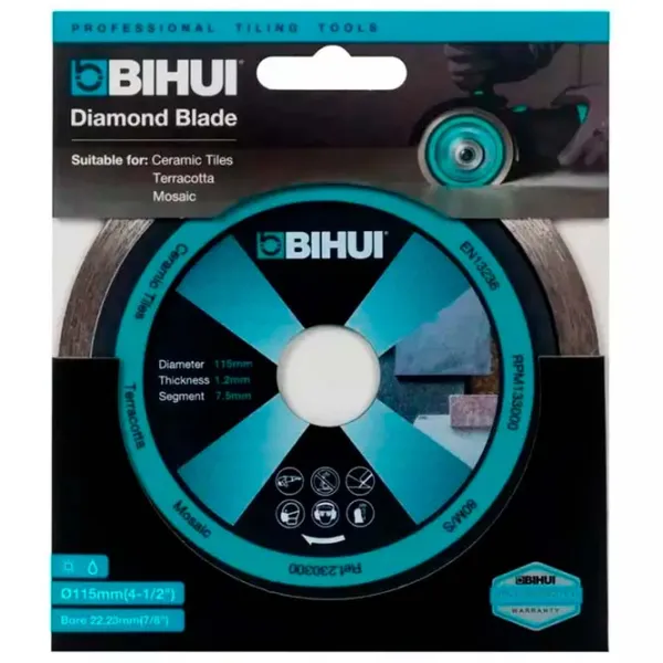 Disc diamantat continuu BIHUI DCBG115  photo 3