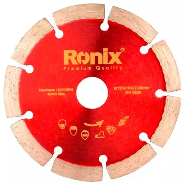 Disc diamantat segmentat Ronix RH-3525  photo 1 Disc diamantat segmentat Ronix RH-3525  photo 1