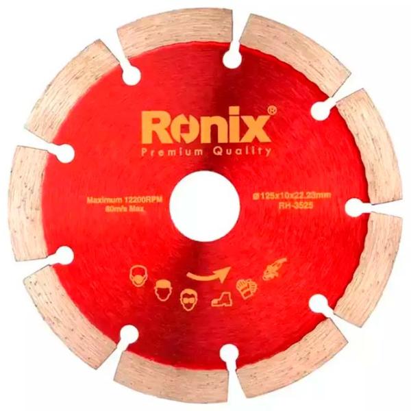Disc diamantat segmentat Ronix RH-3525  photo 1 Disc diamantat segmentat Ronix RH-3525  photo 1