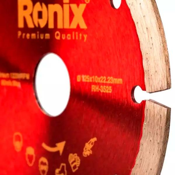 Disc diamantat segmentat Ronix RH-3525  photo 4 Disc diamantat segmentat Ronix RH-3525  photo 4