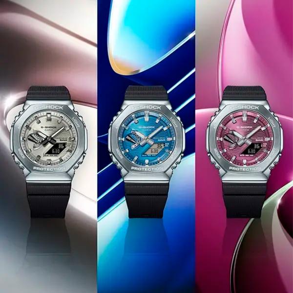 Наручные часы унисекс Casio GBM-2100A-4BER Кварцевый / 49 x 44 мм photo 3