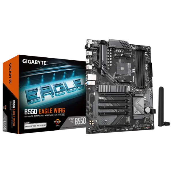 Материнская плата Gigabyte B550 EAGLE WIFI6 ATX / AMD B550 photo 4