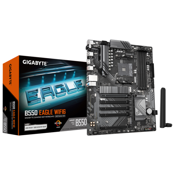 Материнская плата Gigabyte B550 EAGLE WIFI6 ATX / AMD B550 photo 4