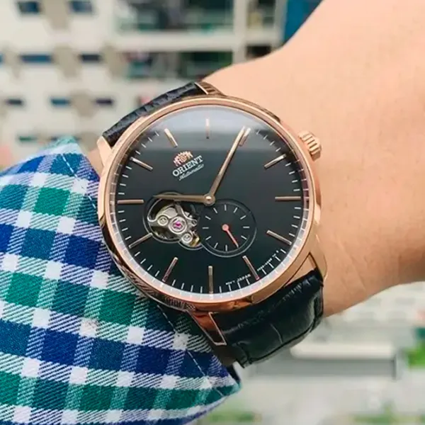 Ceas de mână pentru bărbați Orient RA-AR0103B30B Mecanic / 40 mm photo 5