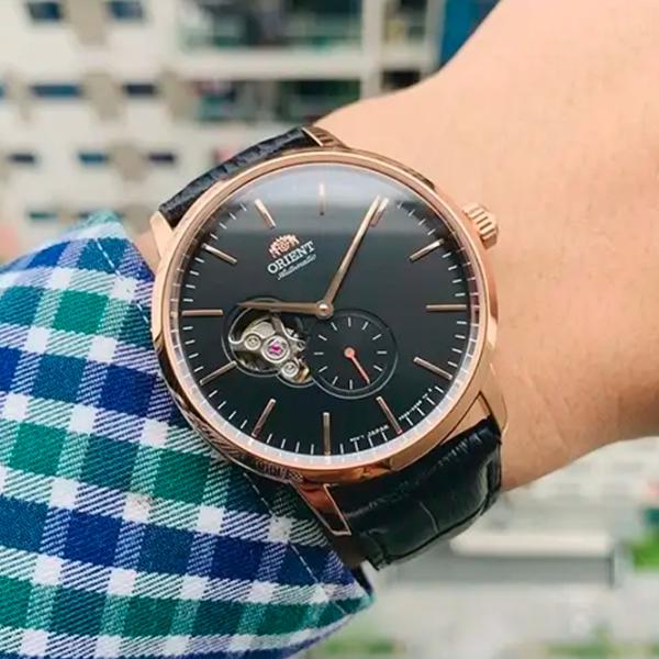 Ceas de mână pentru bărbați Orient RA-AR0103B30B Mecanic / 40 mm photo 5