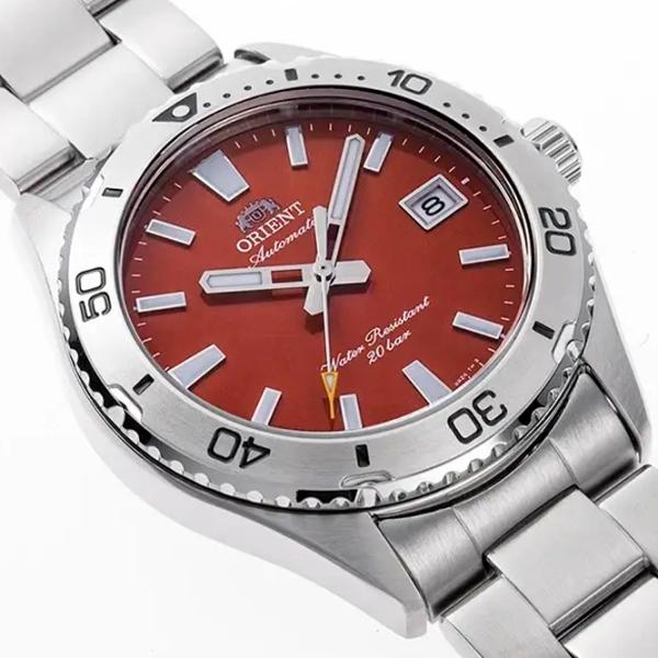 Ceas de mână pentru bărbați Orient RA-AC0Q09R30B Mecanic / 40 mm photo 2