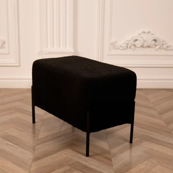 Банкетка Nex Home Teddy Черный / Металл photo 3