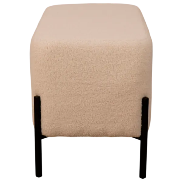 Банкетка Nex Home Teddy Бежевый / Металл photo 2