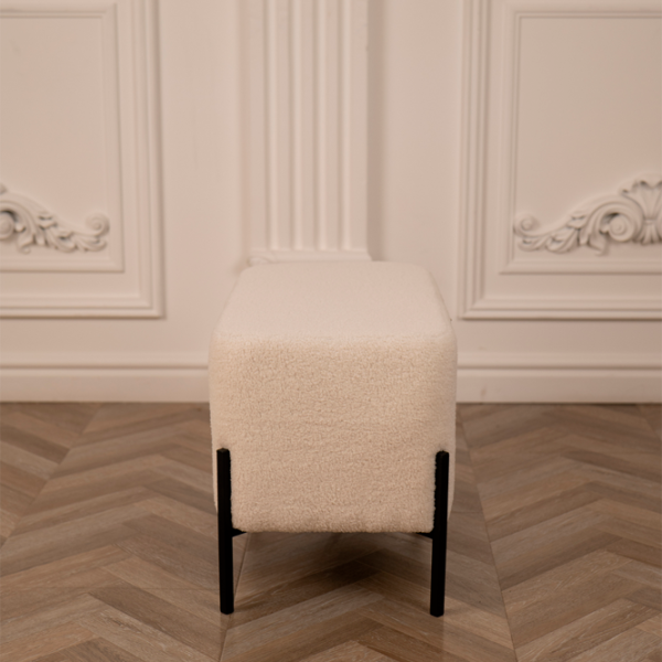 Банкетка Nex Home Teddy Бежевый / Металл photo 4