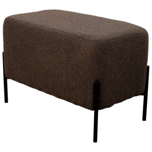 Банкетка Nex Home Teddy Серый / Металл photo 1