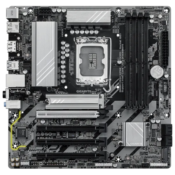 Материнская плата Gigabyte B860M DS3H WIFI6E mATX / Intel B860  photo 1