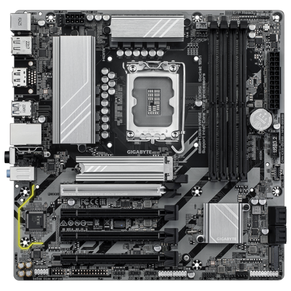 Материнская плата Gigabyte B860M DS3H WIFI6E mATX / Intel B860  photo 1