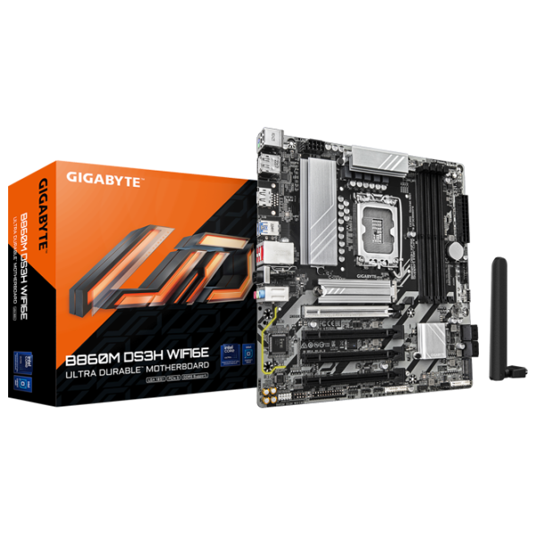 Материнская плата Gigabyte B860M DS3H WIFI6E mATX / Intel B860  photo 4
