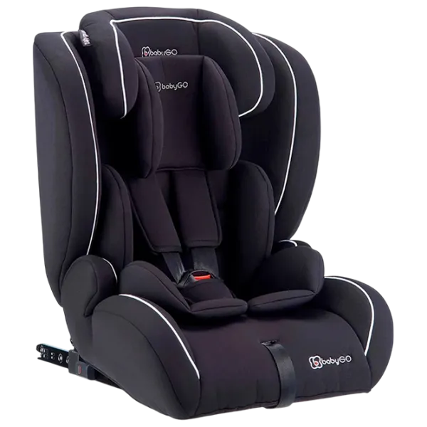 Scaun auto BabyGo FreeFix  12 luni - 12 ani / 36 kg / Black photo 1