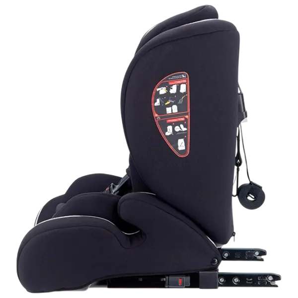 Scaun auto BabyGo FreeFix  12 luni - 12 ani / 36 kg / Black photo 2