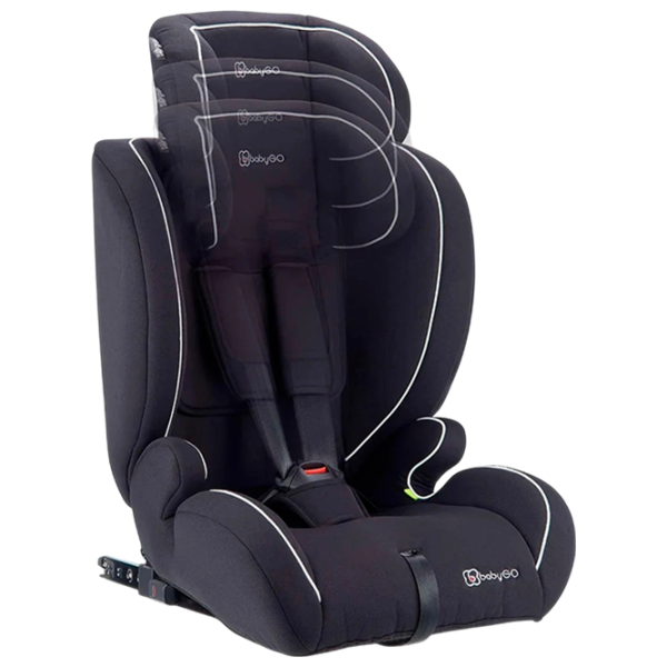 Scaun auto BabyGo FreeFix  12 luni - 12 ani / 36 kg / Black photo 5