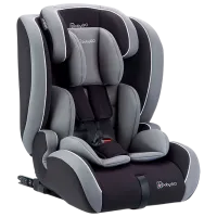 Детское автокресло BabyGo FreeFix  12 месяцев - 12 лет / 36 кг / Серый
